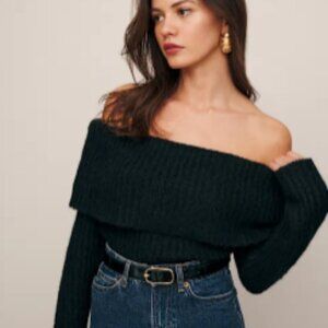Reformation Oberon Sweater Black - Size L